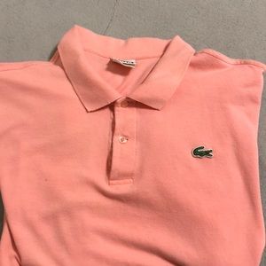 Lacoste button up Color Pink